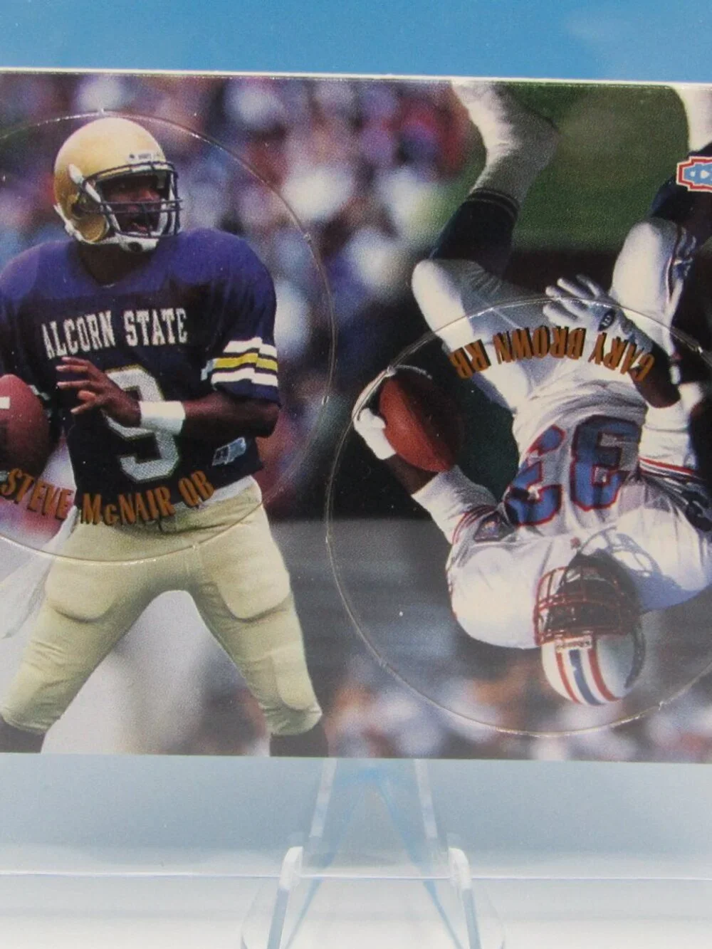 1995 Caps Football Cards | Eight Card Lot | Dilfer | Carter | Esiason | Moon